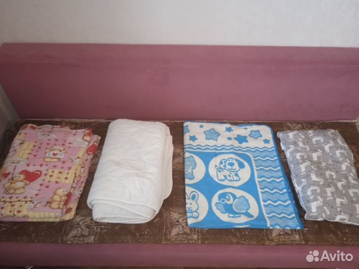 Детское одеяло и подушка