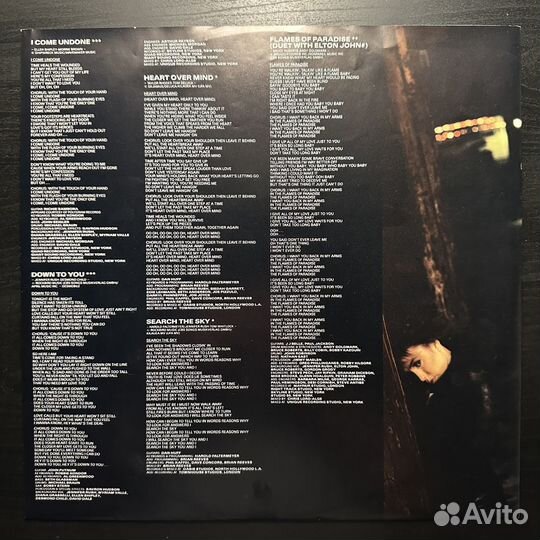 Jennifer Rush – Heart Over Mind (Европа 1987г.)