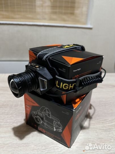 Самый мошный Налобный фонарь