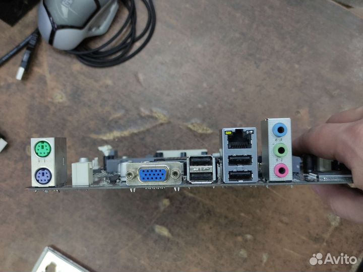 Материнская плата 1155 ECS h61h2-m13v1.0