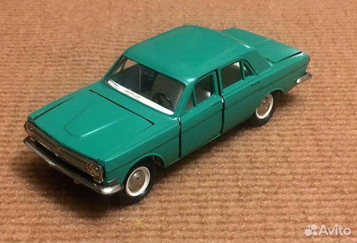 Волга Газ-24 1:43 (газ24 1/43) СССР зеленая