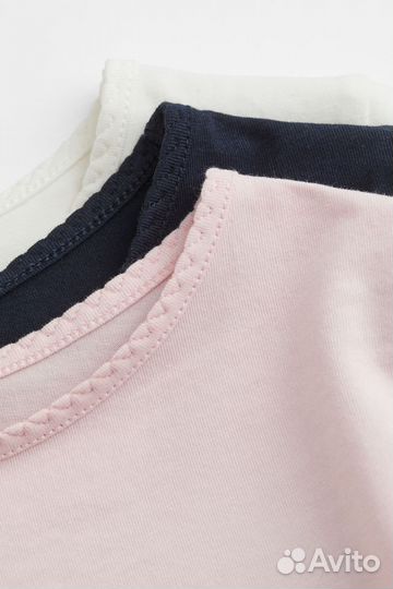 Вещи на девочку новые 3 лонгслива h&m