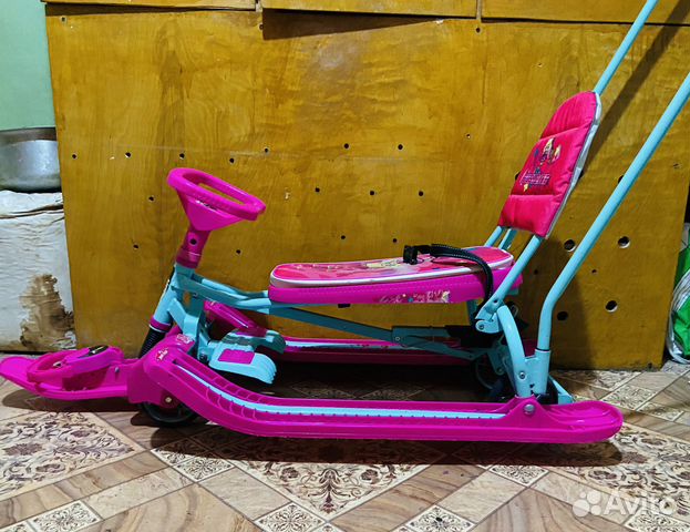 Снегокат Rush детский с колесами