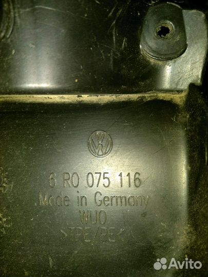 Брызговики VW polo хэтчбек V