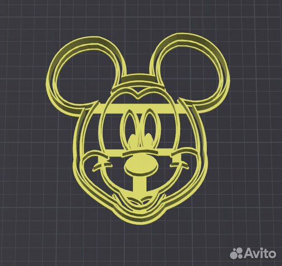 Большая форма для печенья 