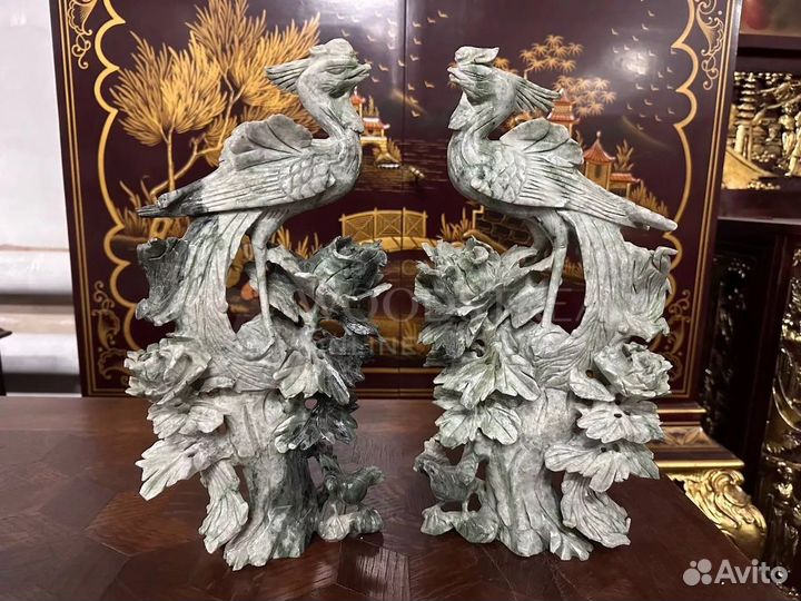 Статуэтка. Павлин. Скульпура. Винтаж из Европы