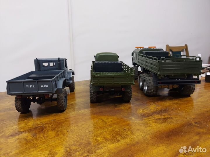 WPL грузовики на радиоуправлении