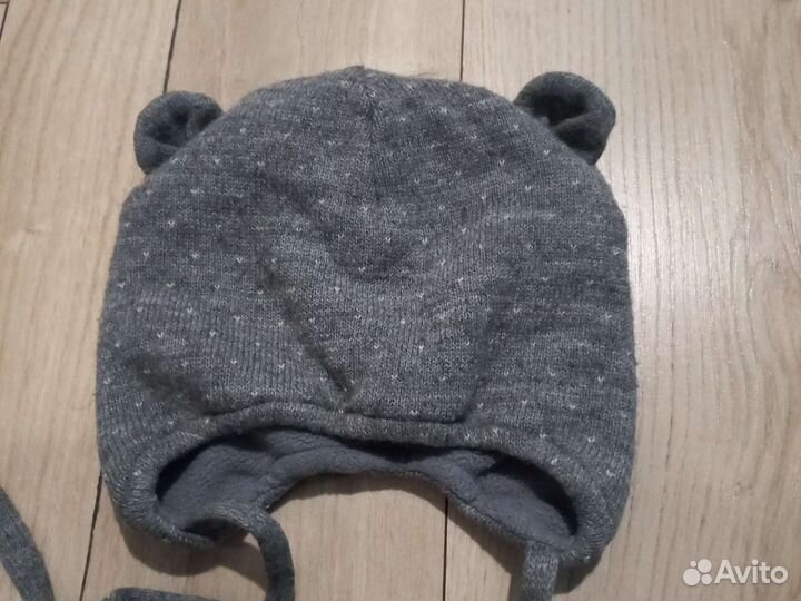 Комплект шапка и шарф для девочки crockid 42-44