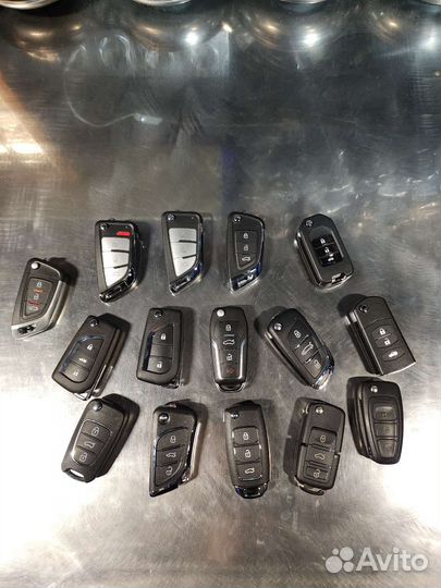 Изготовление автомобильных ключей с чипом