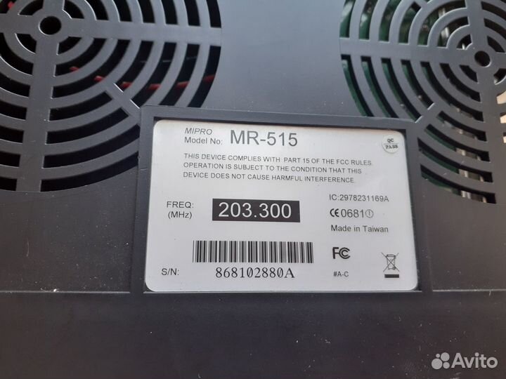 Радиомикрофон mipro запчасти