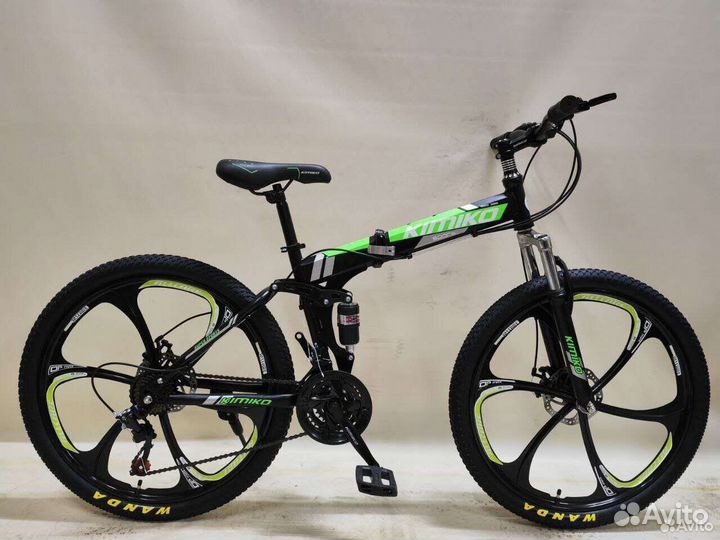 Велосипед с литыми дисками Желтый новый