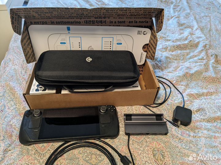 Steam deck 64 + аксессуары