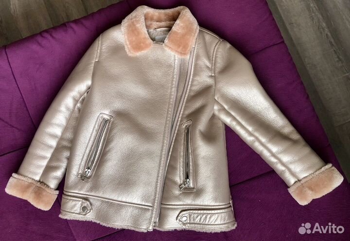 Куртка дубленка Zara