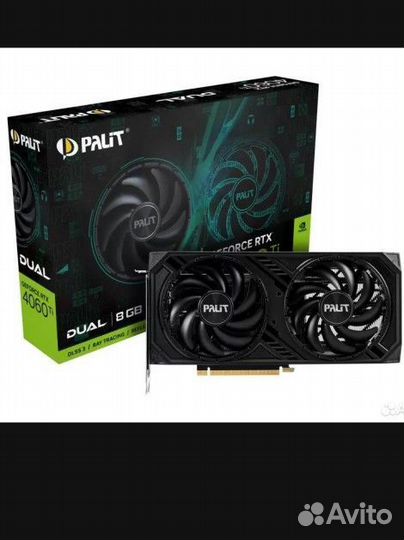 Видеокарта palit nvidia geforce rtx 4060 dual oc
