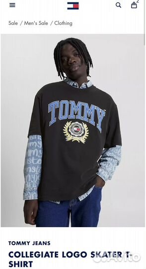 Футболка мужская tommy jeans оригинал