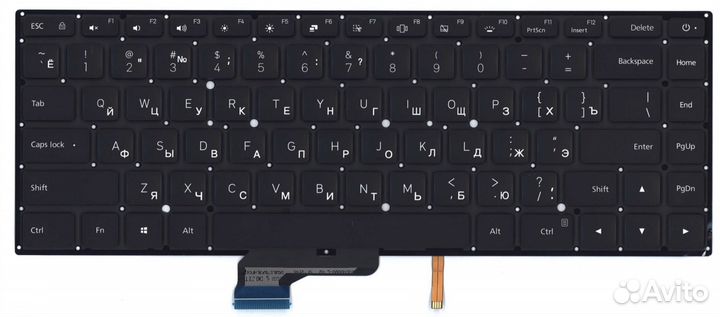 Клавиатура Xiaomi Mi Notebook Pro 15.6 с подсветко