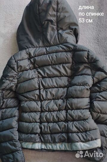 Черная зимняя куртка на девочку или девушку