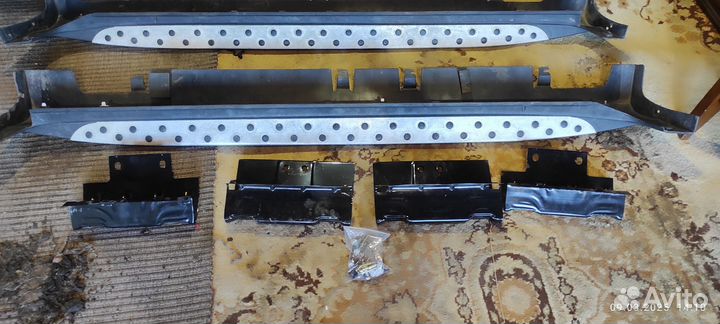 Пороги ступеньки киа спортейдж 3