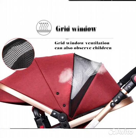 Коляска 2 в 1 luxmom