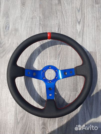 Спортивный руль на ваз