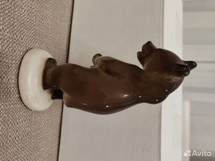 Медведь фарфор СССР
