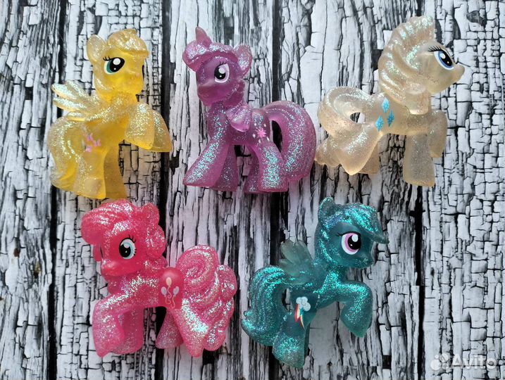 Набор лошадок My Little Pony США 5 шт оригинал