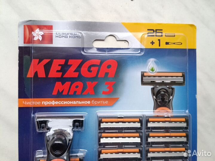 Станок для бритья kezga MAX 3 design in Hong Kong