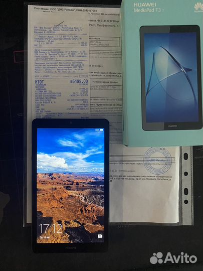 Планшет huawei mediapad t3 7