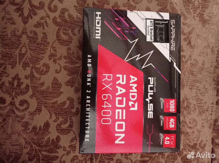 Видеокарта rx 6400