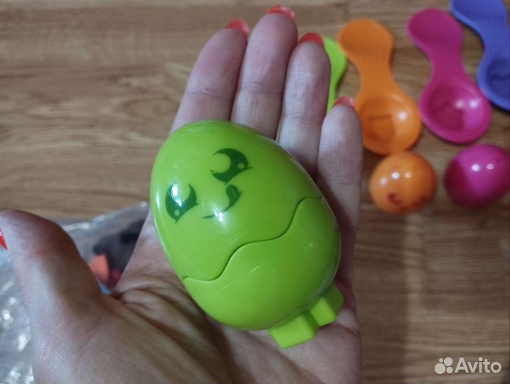 Игровой набор сортер яички и ложечки