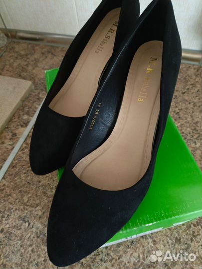 Туфли женские замшевые,на 40 размер