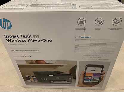 Новый принтер (мфу) с WI-FI HP smart tank 615