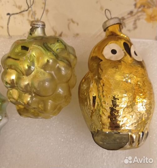 Елочные игрушки СССР в реставрацию