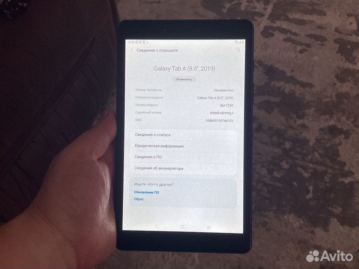 Планшет samsung galaxy TAB A (8.0