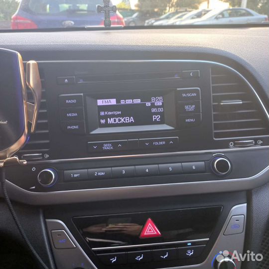 Магнитола на hyundai elantra