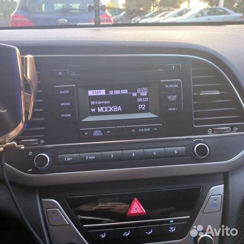 Магнитола на hyundai elantra