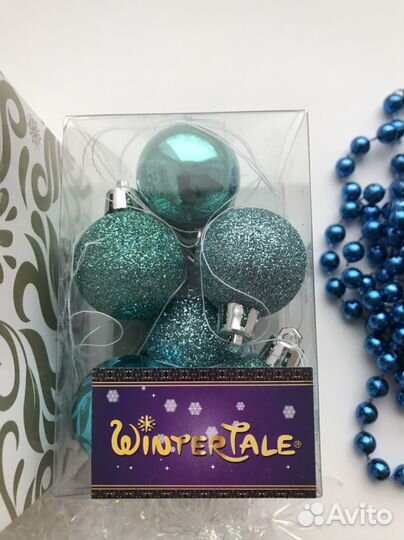 Новогодние украшения пакетом