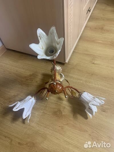 Люстра потолочная бу