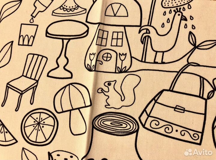 Отрез ткани IKEA для детского творчества