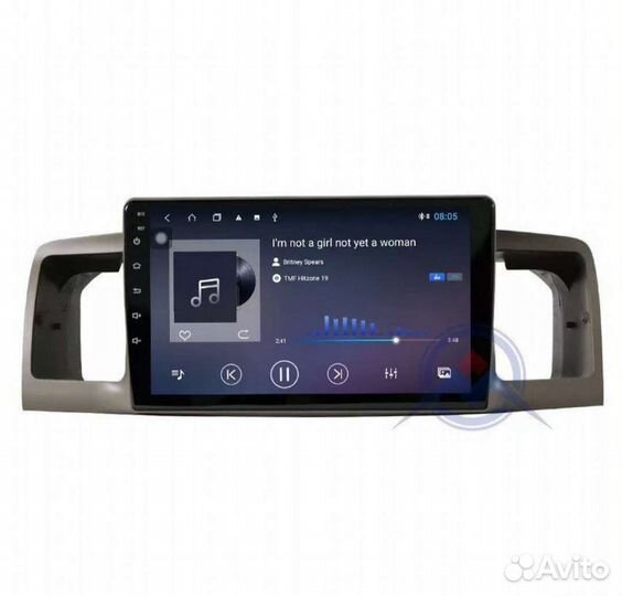 Автомагнитола для Toyota Corolla 120