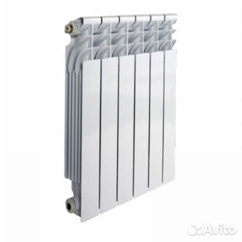 Радиатор алюминиевый Radena 500/85, 6 секций