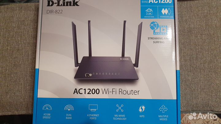 Роутер D-Link Dir-822