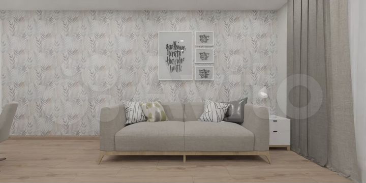 1-к. квартира, 42,9 м², 10/10 эт.