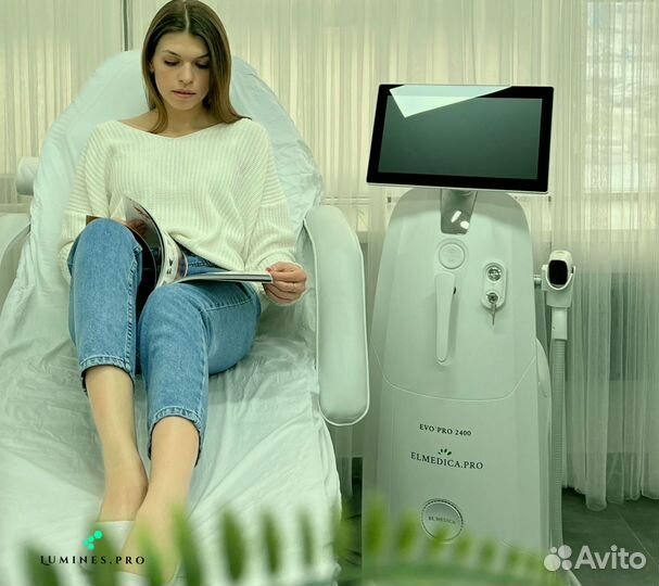 Диодный лазер для эпиляции люминес Evo’Pro 2400в