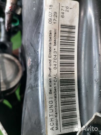 Двс Audi Q5 8R 3.2 CAL