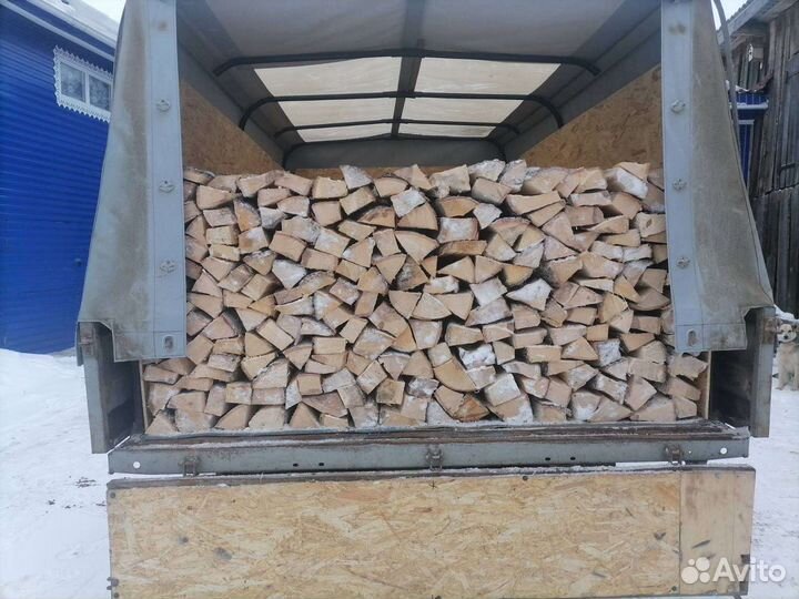 Дрова колотые