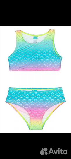 Купальник новый раздельный на девочку 6 лет