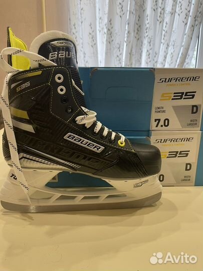 Коньки хоккейные CMM,Graf и Bauer новые