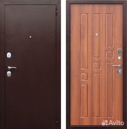 Входные металлические двери