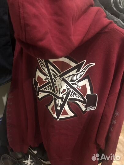 Худи trasher x independent goat sk8 skate